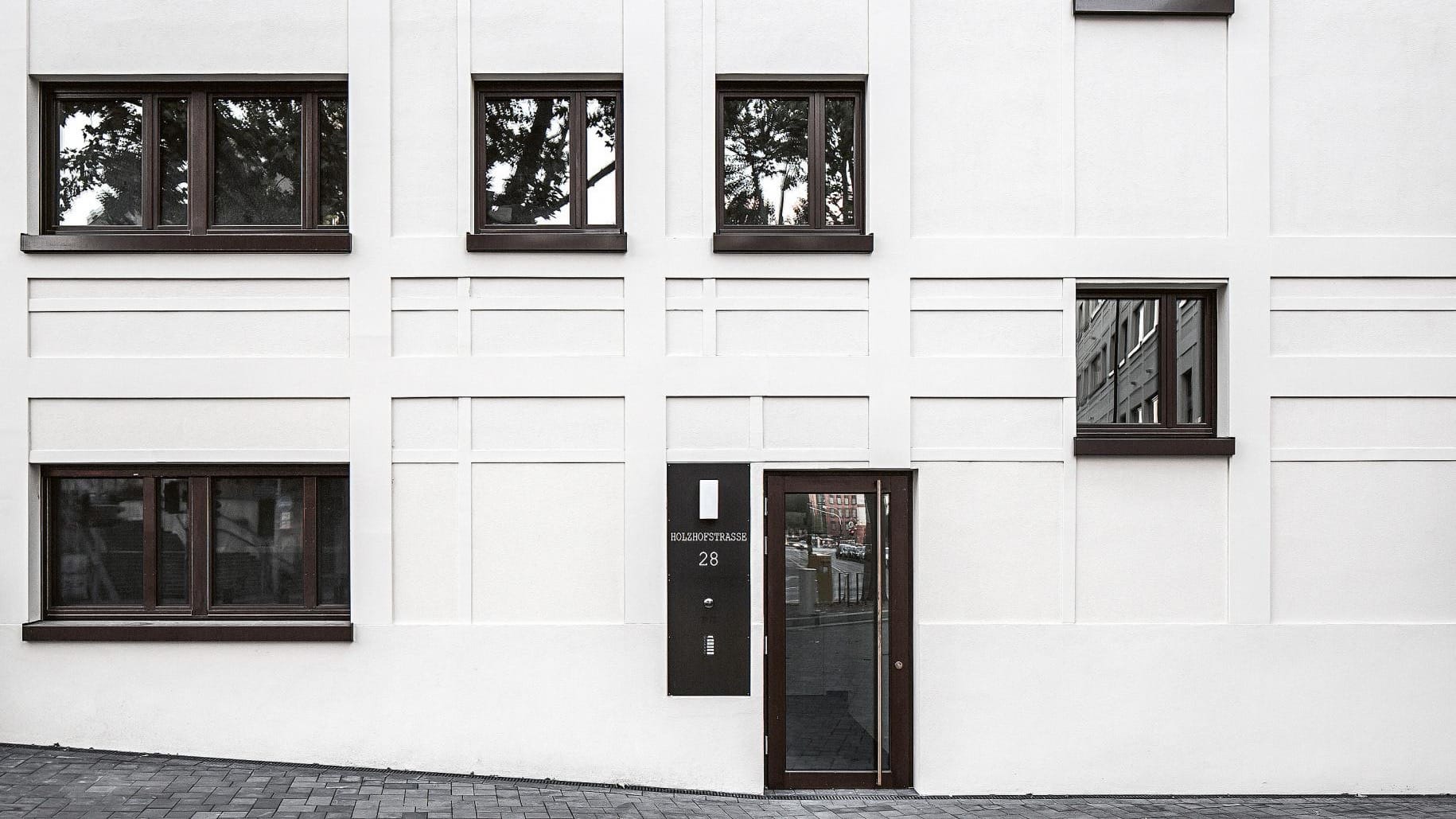 Wohn- und Geschäftshaus Hopfengarten in Mainz von Hild und K Architektur. Foto: Michael Heinrich