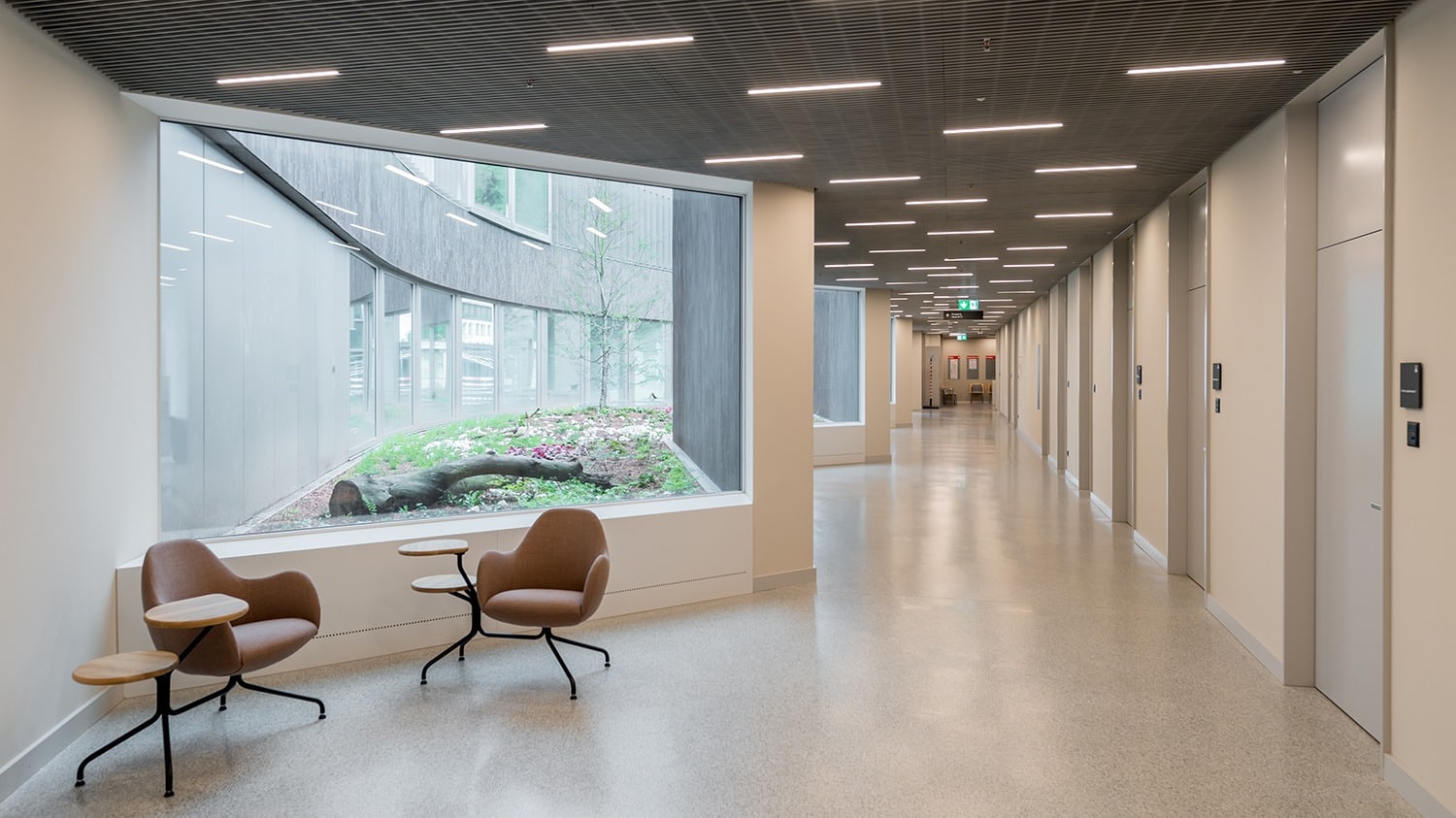 Die Klinik Barmelweid ist ein energieeffizientes und umweltschonendes Gebäude.